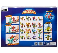 Набор из 18 фигурок (6см) Legends of Akedo B0BP99V8BJ – игрушки с