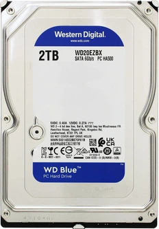 Жорсткий диск Western Digital Blue 2TB 7200rpm 256MB WD20EZBX 3.5