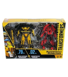 Трансформеры Делюкс Бамблби и Стингер Transformers Buzzworthy