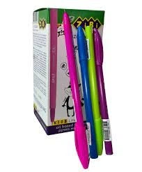 Ручка олійна ZiBi Smile 0.5 мм синя, кольоровий корпус, KIDS Line