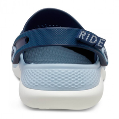 Crocs literide navy blue clogs best sale sandals