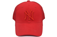 NY（3点） Бейсболка сітка Art cap New York Yankees 55-59 см червона