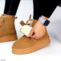 Gハジページ Жіночі уги Hengji візон замшеві HE-11-9 24,5 см 38(р