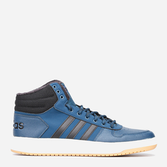 Rozetka.pl | Zimowe sneakersy męskie na platformie wysokie ocieplane adidas  Hoops 2.0 Mid GZ7939 41.5 (7.5UK) 26 cm Granatowe (4064047615364) – kupuj z  dostawą na terenie Polski
