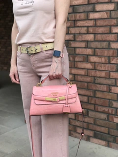 Сумка женская Guess Enisa Top Handle Flap Coral (CA842120