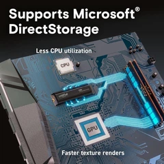 SSD диск Crucial T500 2TB PCIe Gen4 NVMe M.2 SSD with heatsink