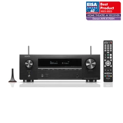 DENON AVアンプ AVR-X1700H AV Ресивер Denon AVR-X1700H Black (7.2/120 Вт/6-8 Ом/8K/Phono/Wi