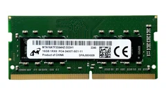 Micron 16GB DDR4 2400Mhz 1枚 Оперативна пам'ять Micron SODIMM DDR4 16Gb 1Rx8 2400Mhz PC4-2400T