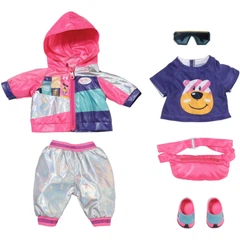 ベビー服 CHANCE Birth Celebration Gift Set. Набор одежды для туризма Zapf Creation Baby Born 43 cm
