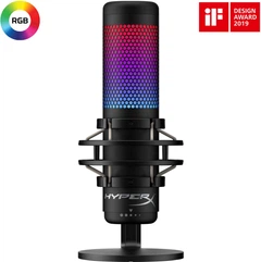 S QUADCAST HYPERX マイク S QuadCast HyperX подкастов стриминга, для ПК/ для Микрофон HMIQ1S-XX-RG/G 配信機器・PA機器・レコーディング機器