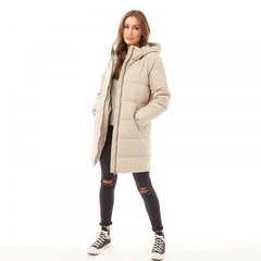 dolly long puffer coat humus