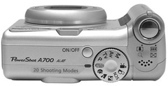 デジカメ　CANON Powershot A700 新製品レビュー】キヤノン PowerShot A700