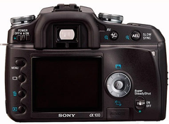 SONY α100 18-70mm Фотоаппарат Sony A100 DSLR Kit 18-70/F3.5-5.6 Black купить