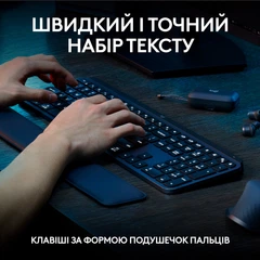 Комплект беспроводной Logitech MX Keys S PLUS PALMREST + MX