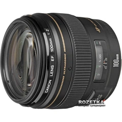 ★かなり美品★　Canon EF 100mm f/2 レンズ Canon EF 100mm f/2.0 USM – фото, отзывы, характеристики в