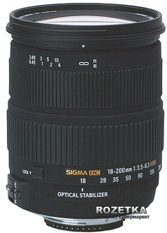 Sigma 18-200 mm f3.5-6.3 DC OS for Canon – фото, отзывы