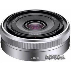 実用美品 Sony 16mm 2.8 レンズ Sony 16mm, f/2.8 для камер NEX (SEL16F28.AE) – фото, отзывы