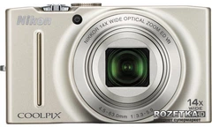 Фотоаппарат Nikon Coolpix S8200 Silver купить на ROZETKA