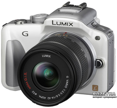 Panasonic - LUMIXG3 シェルホワイト Amazon | パナソニック ミラーレス一眼カメラ LUMIX G3 ダブル