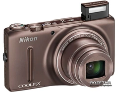Фотоаппарат Nikon Coolpix S9500 Bronze купить на ROZETKA