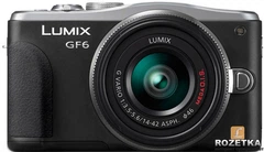 Фотоаппарат Panasonic Lumix DMC-GF6 + Объектив Kit 14-42mm Black