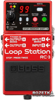 ギター BOSS RC-3 Педаль эффектов Boss RC-3 Loop Station – фото, отзывы