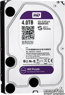 ⑩WD Purple WD40PURX 4TB 2 台セット 3.5インチHDD 46066092.jpg