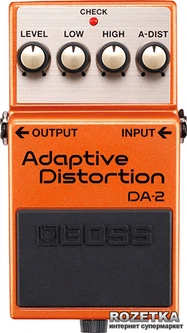 Педаль эффектов Boss DA-2 Adaptive Distortion – фото, отзывы