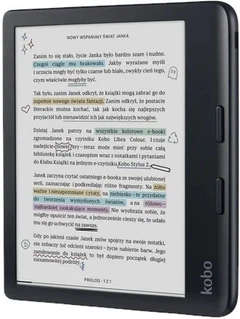 Электронная книга Kobo Libra Colour 32GB Black (N428-KU-BK-K-CK