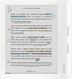 Kobo Libra Colour 本体　白 Электронная книга Kobo Libra Colour 32GB White (N428-KU-WH-K
