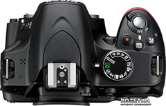Фотоаппарат Nikon D3200 Kit 18-55 VR II + 55-200 VR Black