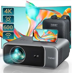 Мультимедийный проектор YABER Pro V9 4K 22000 Лм Wi-Fi Bluetooth с