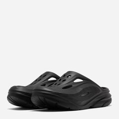 靴 HOKA ORA RECOVERY MULE Klapki HOKA Ora Recovery Mule black/black , WYSYŁKA W 24H