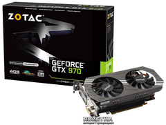【動作品セット】gtx970 i7-6700,H170,16gb,128gb Видеокарта Zotac PCI-Ex GeForce GTX 970 4096MB GDDR5 (256bit