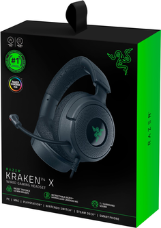 RAZER　KRAKEN　V4 Razer Kraken V4 X - Wired PC Gaming Headset (TriForce 40mm