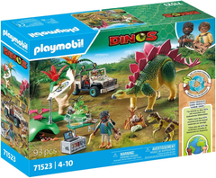 Набор фигурок Playmobil Dinos Лагерь исследователей с динозаврами