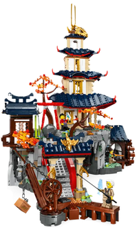 Конструктор LEGO Ninjago: Турнирный город с храмом 1650 элементов