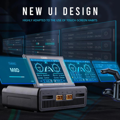 ToolkitRC M8D 800W 30A 1-8S 充電器 Зарядное устройство ToolkitRC M8D (DC 800W x2) - купить в