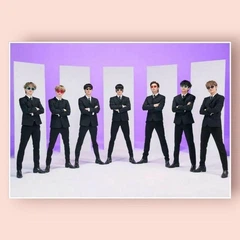 БТС BTS плакат А3 30х42 см. 184094 – купити онлайн на ROZETKA