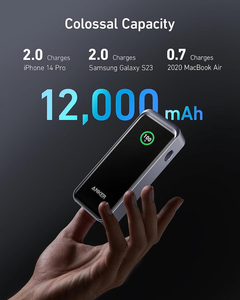 Внешний аккумулятор Anker Prime 12000mAh Power Bank 130W (A1335 Внешний аккумулятор Anker Prime 12000mAh Power Bank 130W (A1335