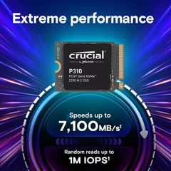 SSD диск Crucial P310 2TB PCIe 4.0 x4 2230 NVMe M.2 SSD