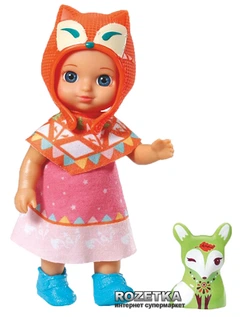 chou♡chou Кукла Zapf Mini Chou Chou серии Лисички - Джози 12 см, с