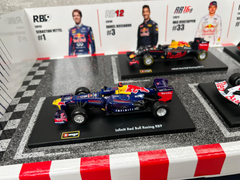 Red Bull Racing 6台セット Amazon.co.jp: ブラーゴ 1/43 スケール レッドブル レーシング 6