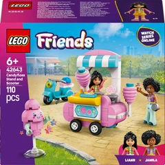 chien様 Конструктор LEGO Friends Ятка со сладкой ватой и скутер 110