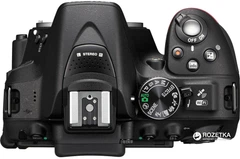 NIKONＤ5300 Фотоаппарат Nikon D5300 + AF-P 18-55mm Black Kit (VBA370K016