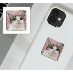 3D стикер Милый котик (цена за 1 стикер) Tattooshka SX-25
