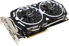 Відеокарта MSI PCI-Ex GeForce GTX 1060 Armor OCV1 3GB GDDR5
