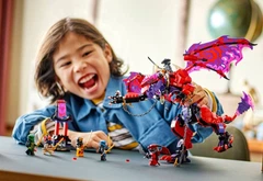 Конструктор LEGO NINJAGO Дракон Хаоса Громозуб 668 деталей (71832