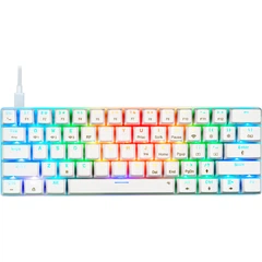 Клавиатура MAD DOG Gateron GK850W White [124819] – фото, отзывы