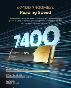Высокоскоростной SSD ORICO 1 ТБ PCIe 4.0x4 Gaming NVMe M.2 2280